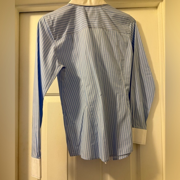Brooks Brothers Light Blue Striped Dress Shirt - Picture 4 of 4